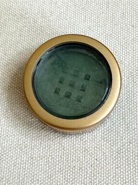 New Rare Jane Iredale 24-Karat Gold Dust Loose Shimmer Powder Color Green Tester